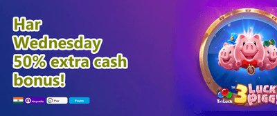 VIP Weekly Cashback promotion